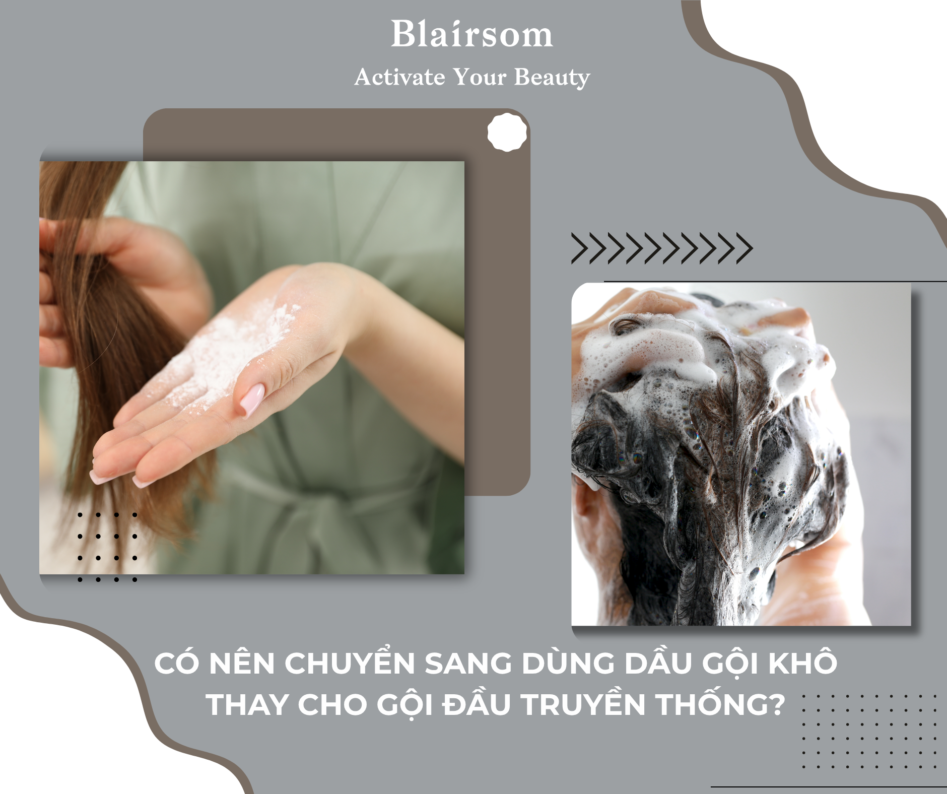 CÓ NÊN CHUYỂN SANG DÙNG DẦU GỘI KHÔ THAY CHO GỘI ĐẦU TRUYỀN THỐNG?