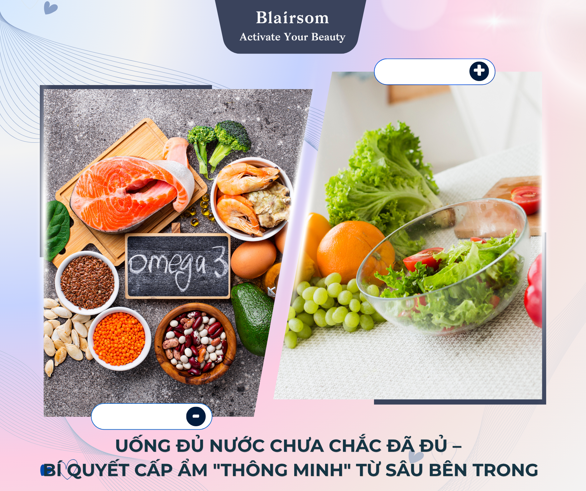 UỐNG ĐỦ NƯỚC CHƯA CHẮC ĐÃ ĐỦ – BÍ QUYẾT CẤP ẨM 
