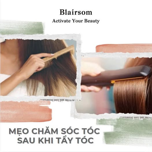 MẸO CHĂM SÓC TÓC SAU KHI TẨY TÓC