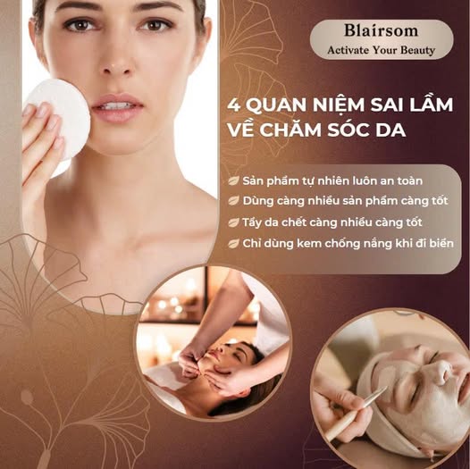 4 QUAN NIỆM SAI LẦM VỀ CHĂM SÓC DA