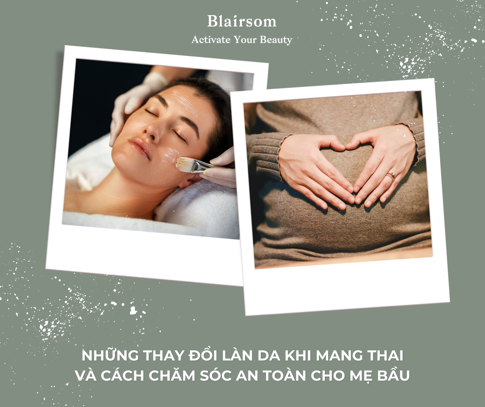✨ NHỮNG THAY ĐỔI LÀN DA KHI MANG THAI VÀ CÁCH CHĂM SÓC AN TOÀN CHO MẸ BẦU